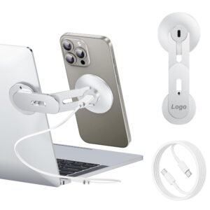 Magnetic Phone Stand With 15W Fast Wireless Charger Item No#11919