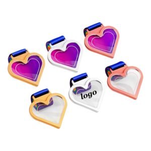 Heart Shaped Crystal Award Medal Item No#11938