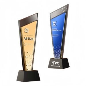 Double Layer Mirror Crystal Trophy Item No#11954
