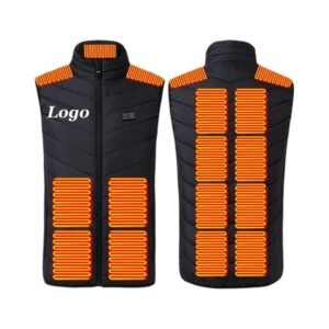 Solid Color 17 Zones Dual Control Heated Vest Item No#11967