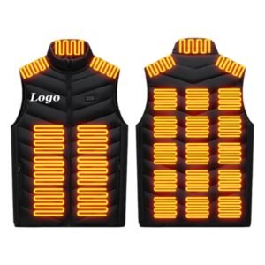 Solid Color 26 Zones Quad Control Heated Vest Item No#11969