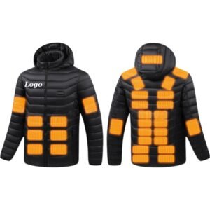 Solid Color 31 Zones Quad Control Heated Jacket Item No#11976