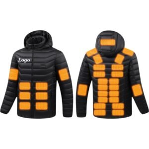 Solid Color 35 Zones Quad Control Heated Jacket Item No#11977