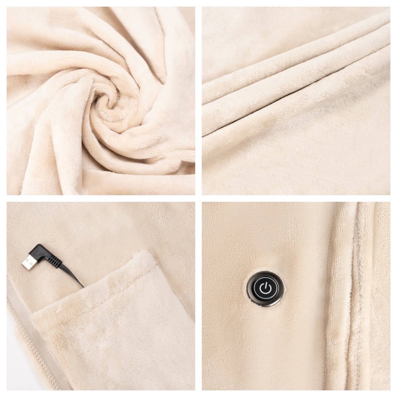 9 Zones Single Control Heated Blanket Item No#11978 - Image 3