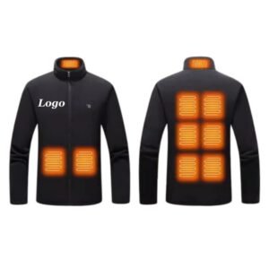 9 Zones Single Control Unisex Polar Fleece Heated Jacket Item No#11979